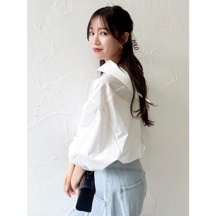 【POLO BCSコラボ/再生産】マルチウェイオーバーシャツ | dazzlin | 詳細画像8 