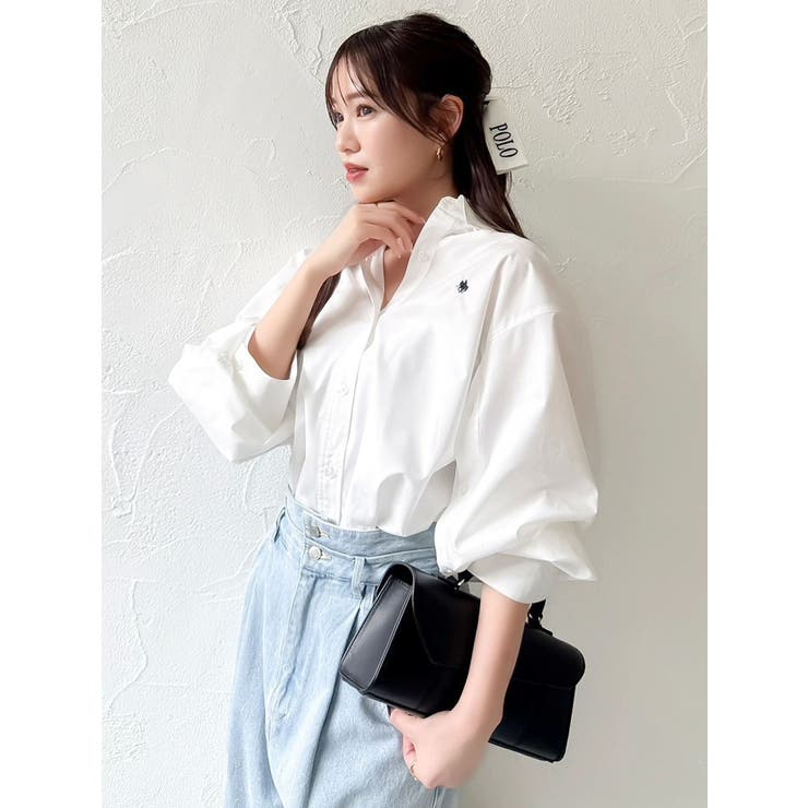 【POLO BCSコラボ/再生産】マルチウェイオーバーシャツ | dazzlin | 詳細画像9 