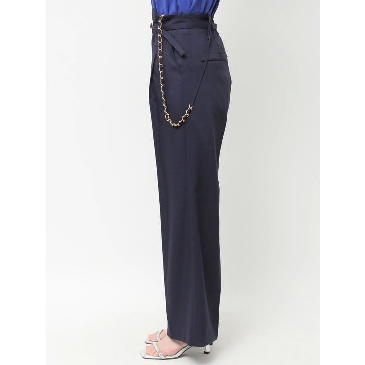 ハイウエストチェーンサス付パンツ | dazzlin | 詳細画像17 