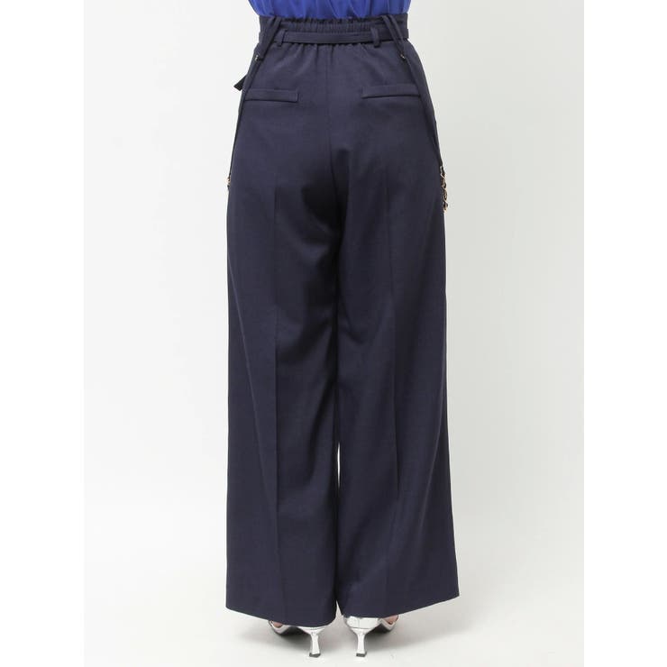 ハイウエストチェーンサス付パンツ | dazzlin | 詳細画像18 