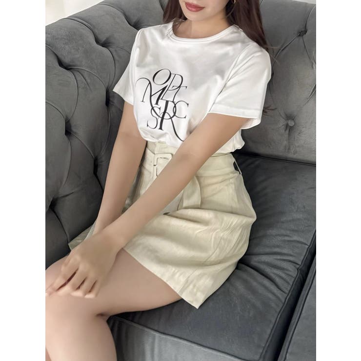 【セットアップ対応】ハイウエストタックショートパンツ | dazzlin | 詳細画像17 