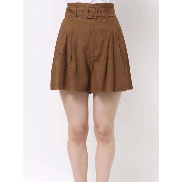 【セットアップ対応】ハイウエストタックショートパンツ | dazzlin | 詳細画像18 