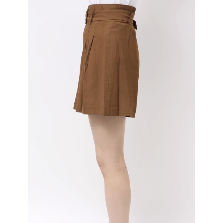 【セットアップ対応】ハイウエストタックショートパンツ | dazzlin | 詳細画像19 