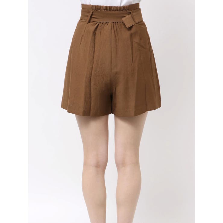 【セットアップ対応】ハイウエストタックショートパンツ | dazzlin | 詳細画像20 