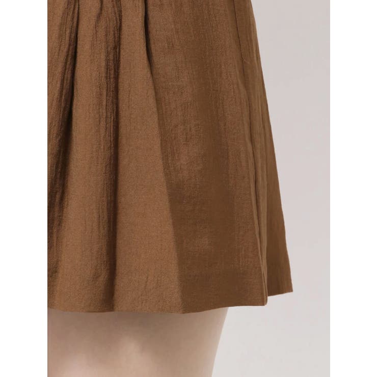 【セットアップ対応】ハイウエストタックショートパンツ | dazzlin | 詳細画像22 