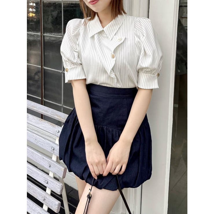 バリエバルーンミニスカート | dazzlin | 詳細画像17 