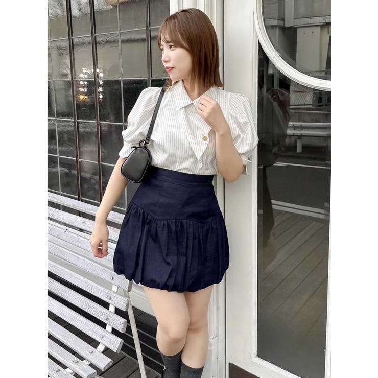 バリエバルーンミニスカート | dazzlin | 詳細画像19 