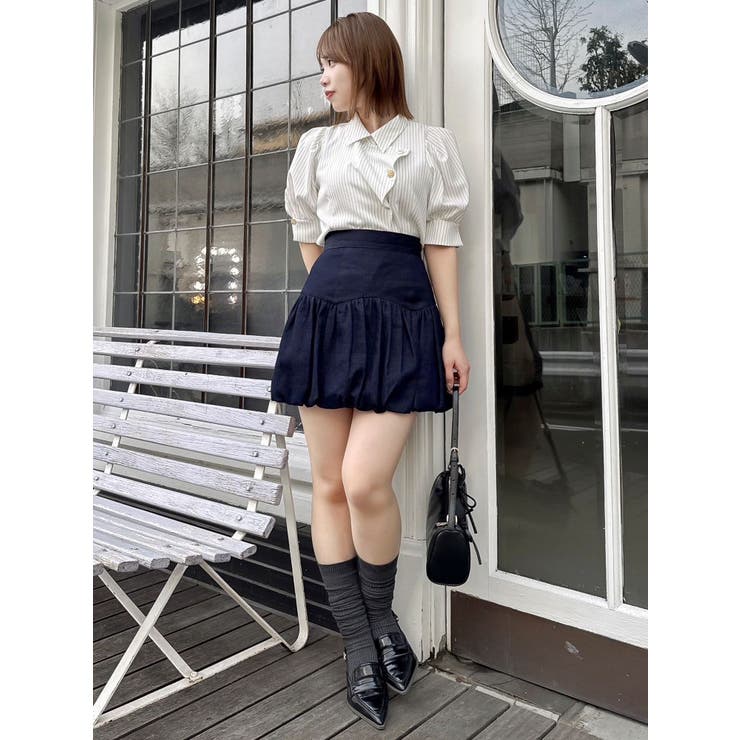 バリエバルーンミニスカート | dazzlin | 詳細画像20 