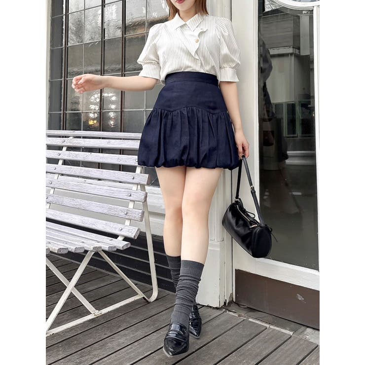 バリエバルーンミニスカート | dazzlin | 詳細画像21 