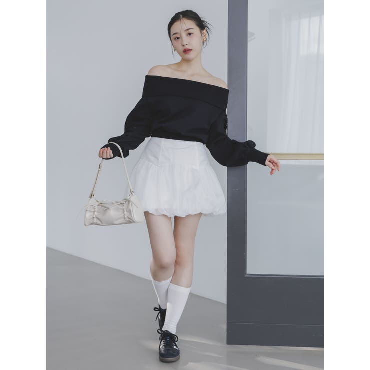 バリエバルーンミニスカート | dazzlin | 詳細画像25 