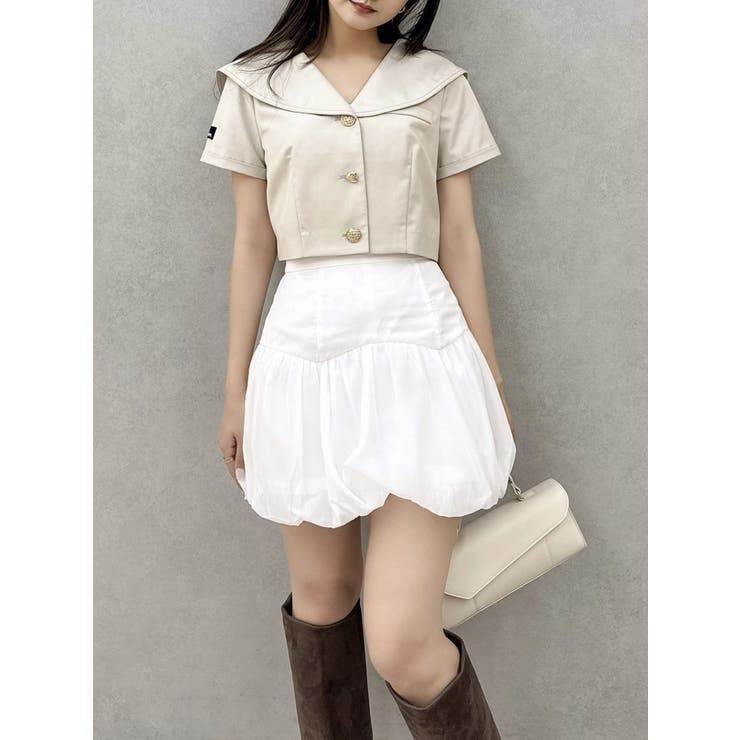 バリエバルーンミニスカート | dazzlin | 詳細画像30 