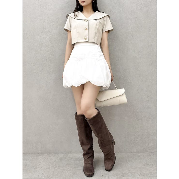 バリエバルーンミニスカート | dazzlin | 詳細画像32 