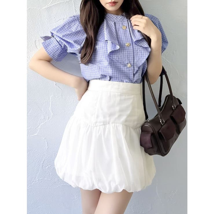 バリエバルーンミニスカート | dazzlin | 詳細画像47 