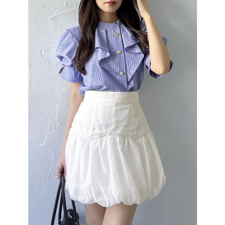 バリエバルーンミニスカート | dazzlin | 詳細画像48 