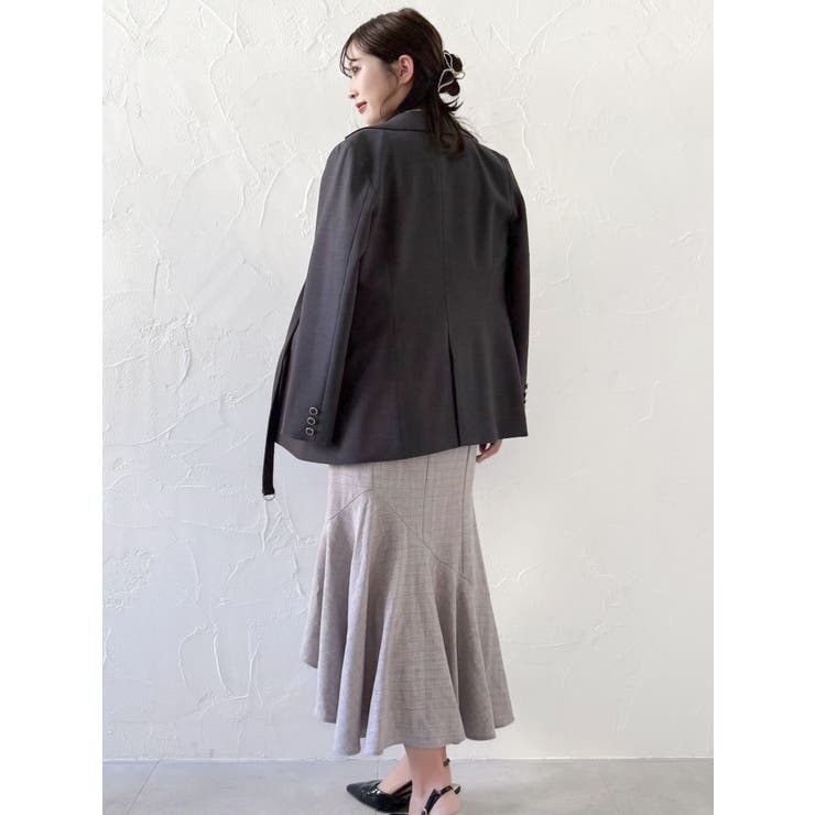 ラップマーメイドラインスカート | dazzlin | 詳細画像20 