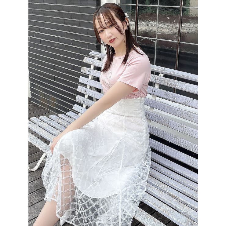 チェックチュールコルセットスカート | dazzlin | 詳細画像17 