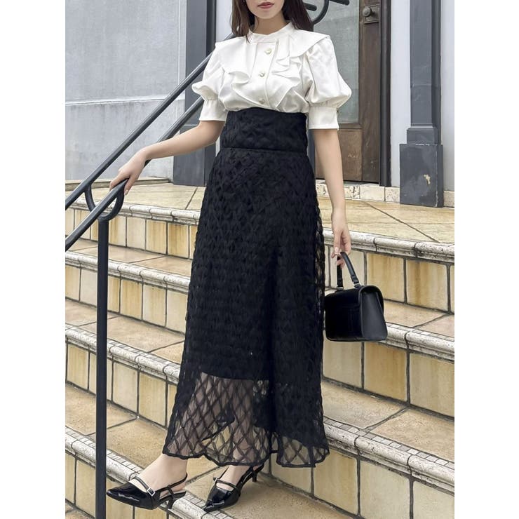 チェックチュールコルセットスカート | dazzlin | 詳細画像20 