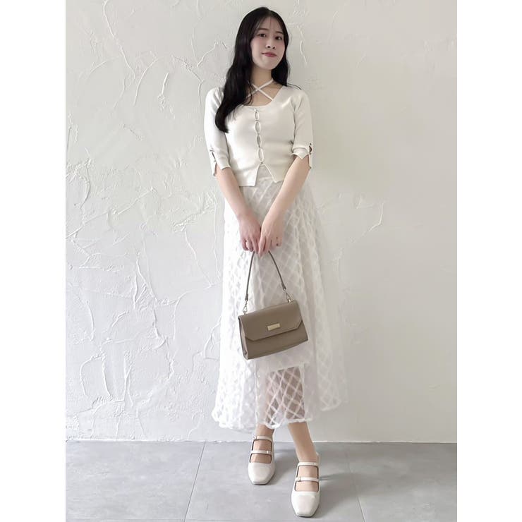 チェックチュールコルセットスカート | dazzlin | 詳細画像30 