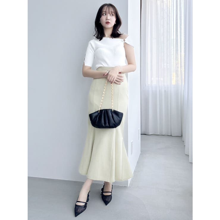 ハイウエストアソートナロースカートⅡ | dazzlin | 詳細画像15 