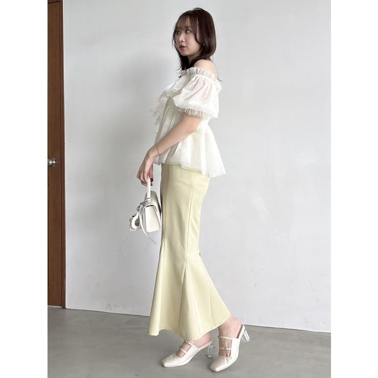 ハイウエストアソートナロースカートⅡ | dazzlin | 詳細画像18 