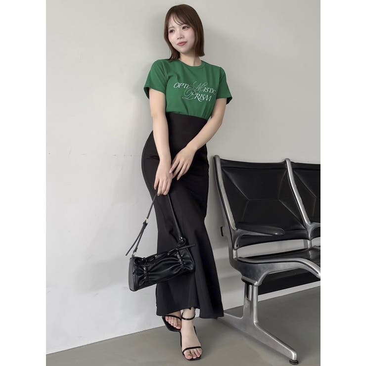 ハイウエストアソートナロースカートⅡ | dazzlin | 詳細画像4 