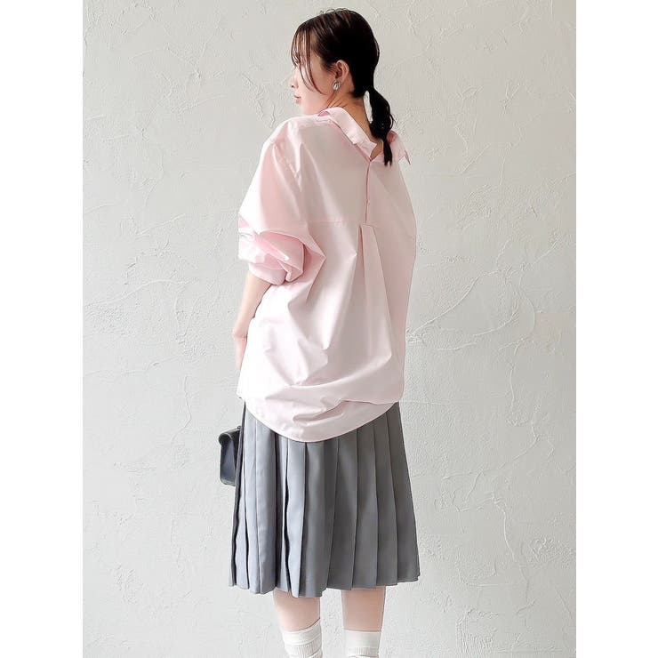 【POLO BCSコラボ/再生産】レイヤードプリーツミディスカート | dazzlin | 詳細画像21 