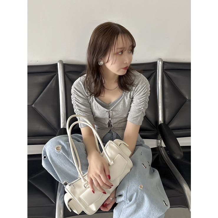 ツインポケットボストンバッグ | dazzlin | 詳細画像3 