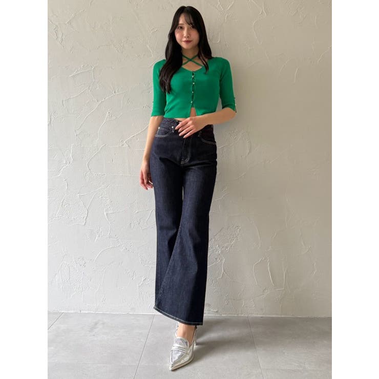 ハーフスリーブレイヤードカーデトップス | dazzlin | 詳細画像29 