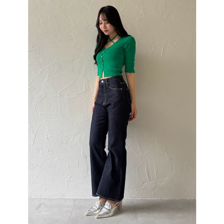 ハーフスリーブレイヤードカーデトップス | dazzlin | 詳細画像30 