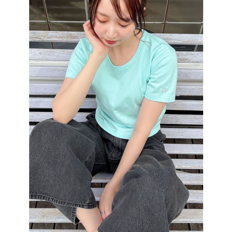 【NEW ERA?×dazzlin】ロゴショートＴシャツ | dazzlin | 詳細画像9 