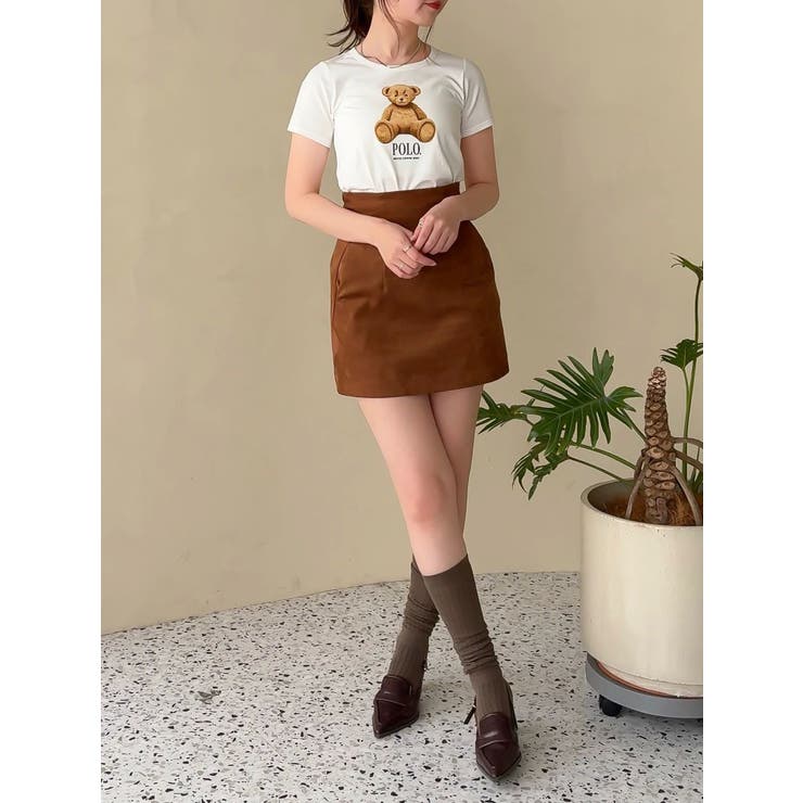 【POLO BCSコラボ/再生産】ベアモチーフコンパクトTシャツ | dazzlin | 詳細画像11 