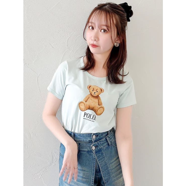 【POLO BCSコラボ/再生産】ベアモチーフコンパクトTシャツ | dazzlin | 詳細画像27 