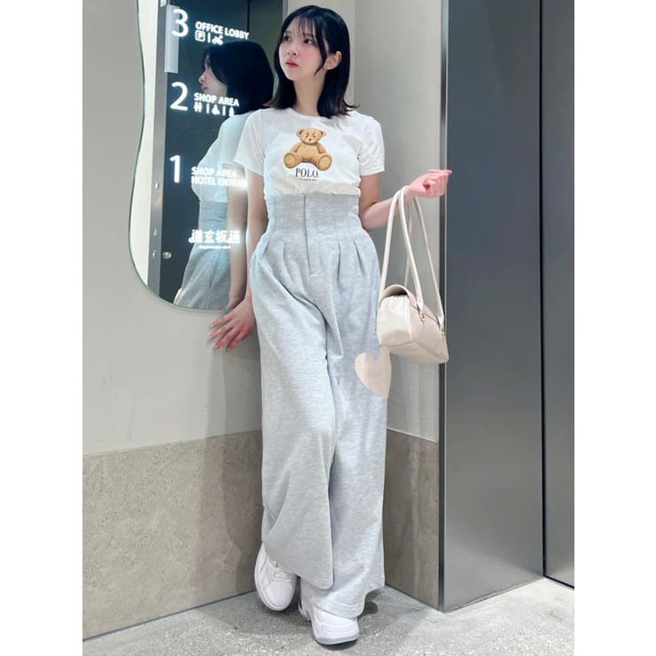 【POLO BCSコラボ/再生産】ベアモチーフコンパクトTシャツ | dazzlin | 詳細画像39 