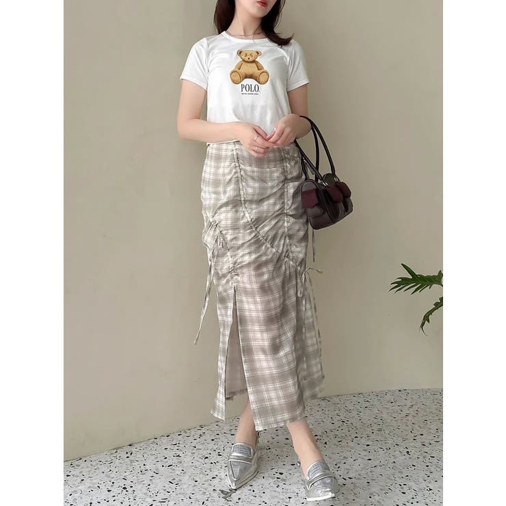 【POLO BCSコラボ/再生産】ベアモチーフコンパクトTシャツ | dazzlin | 詳細画像9 