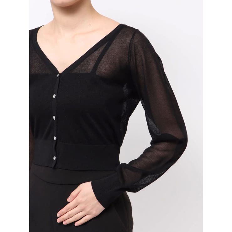 ラメシアーシンプルニットカーディガン | dazzlin | 詳細画像23 