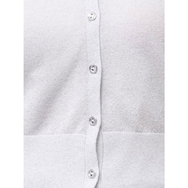 ラメシアーシンプルニットカーディガン | dazzlin | 詳細画像28 