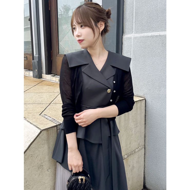 ラメシアーシンプルニットカーディガン | dazzlin | 詳細画像4 