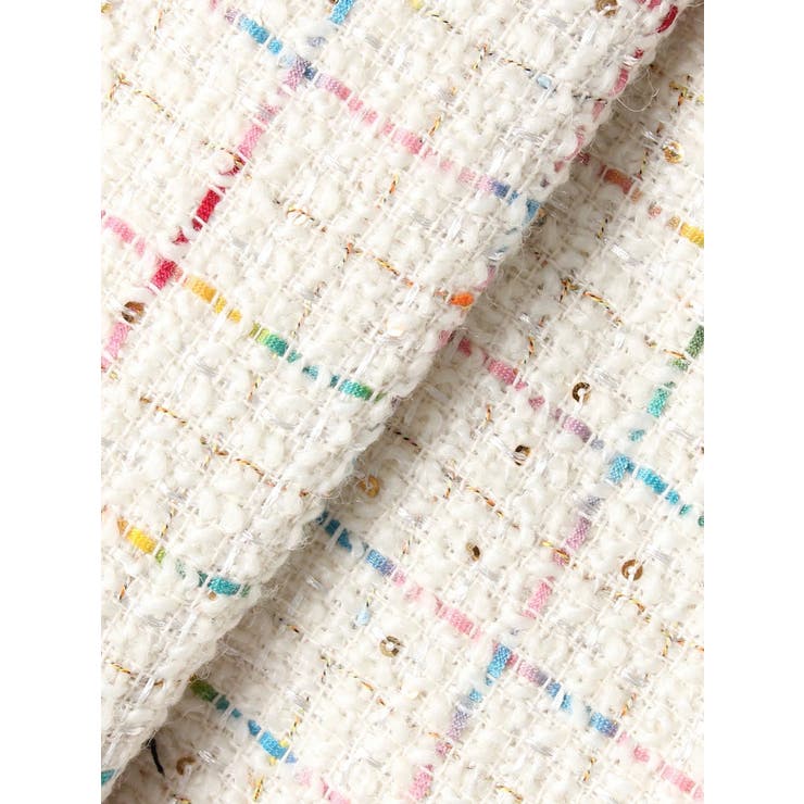 シャツカラーツイードミニワンピース | dazzlin | 詳細画像41 