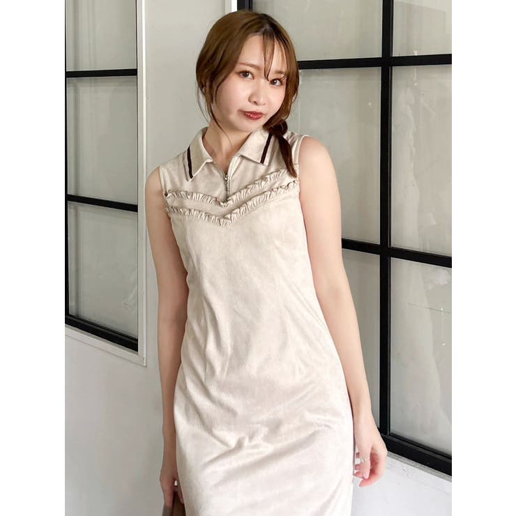 フチフリルレイヤードワンピース | dazzlin | 詳細画像11 