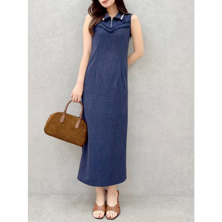 フチフリルレイヤードワンピース | dazzlin | 詳細画像16 