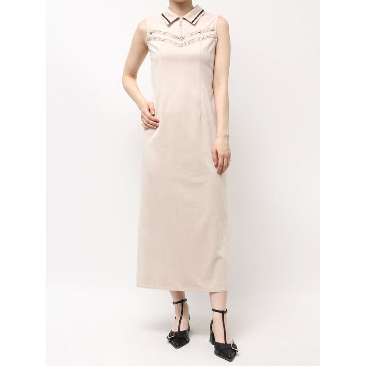 フチフリルレイヤードワンピース | dazzlin | 詳細画像49 