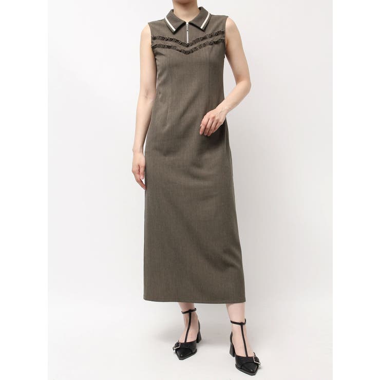 フチフリルレイヤードワンピース | dazzlin | 詳細画像50 