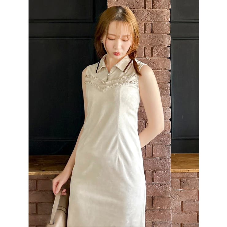 フチフリルレイヤードワンピース | dazzlin | 詳細画像8 