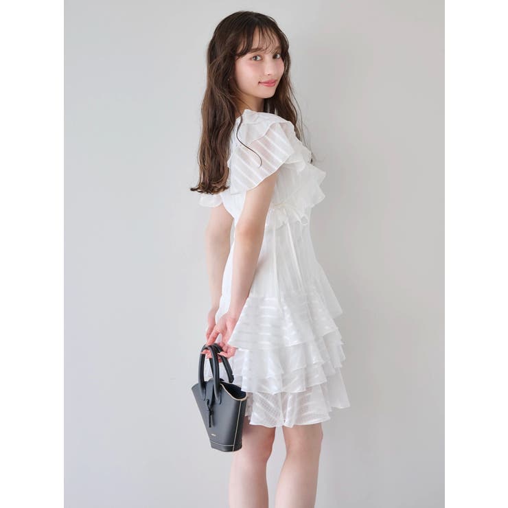 バリエフルイドミニワンピース | dazzlin | 詳細画像14 