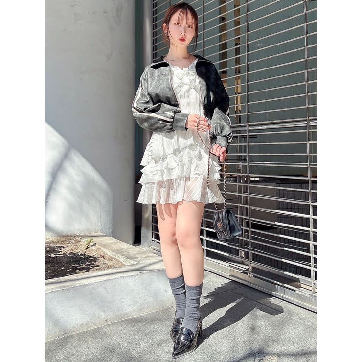 バリエフルイドミニワンピース | dazzlin | 詳細画像22 