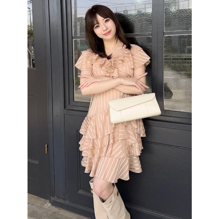 バリエフルイドミニワンピース | dazzlin | 詳細画像47 