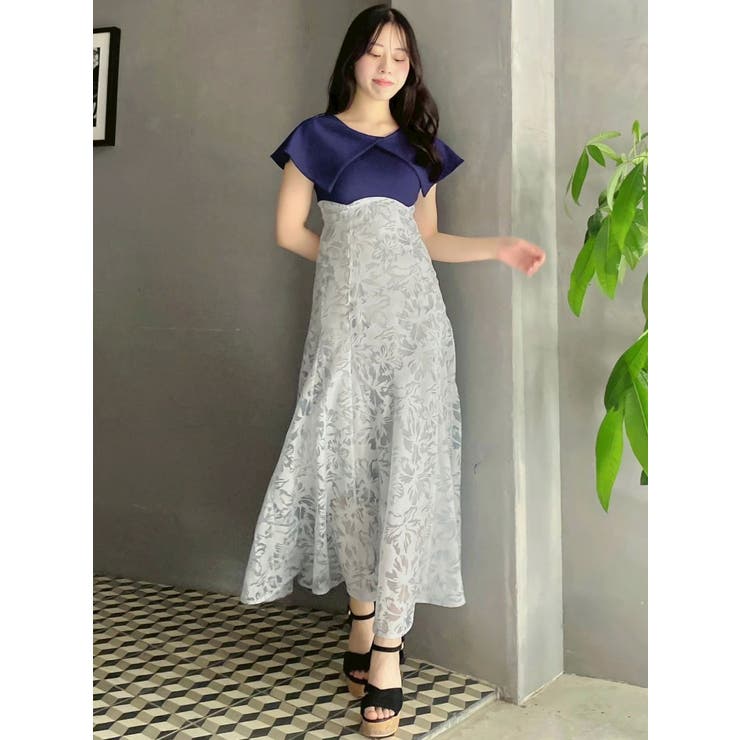 オパールフラワーコルセットワンピース | dazzlin | 詳細画像19 