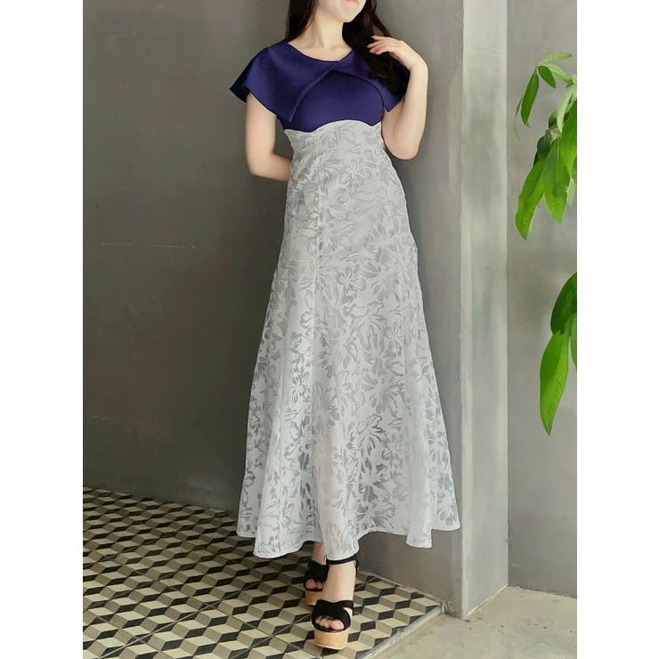 オパールフラワーコルセットワンピース | dazzlin | 詳細画像22 