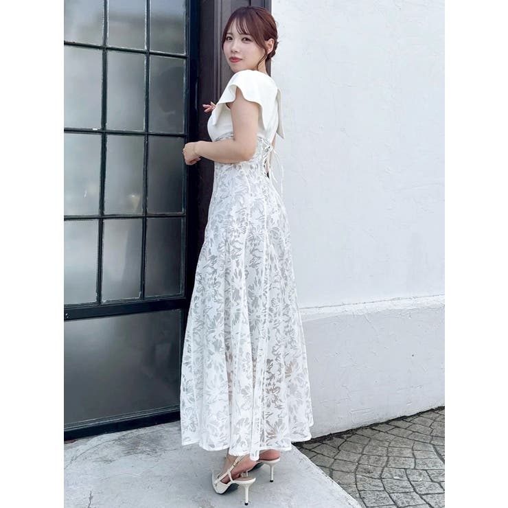 オパールフラワーコルセットワンピース | dazzlin | 詳細画像33 