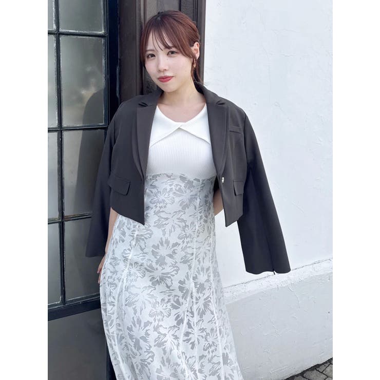 オパールフラワーコルセットワンピース | dazzlin | 詳細画像37 